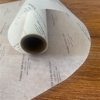 Lielas vaska papīra loksnes