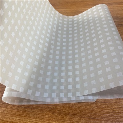 Apdrukātas vaska papīra loksnes